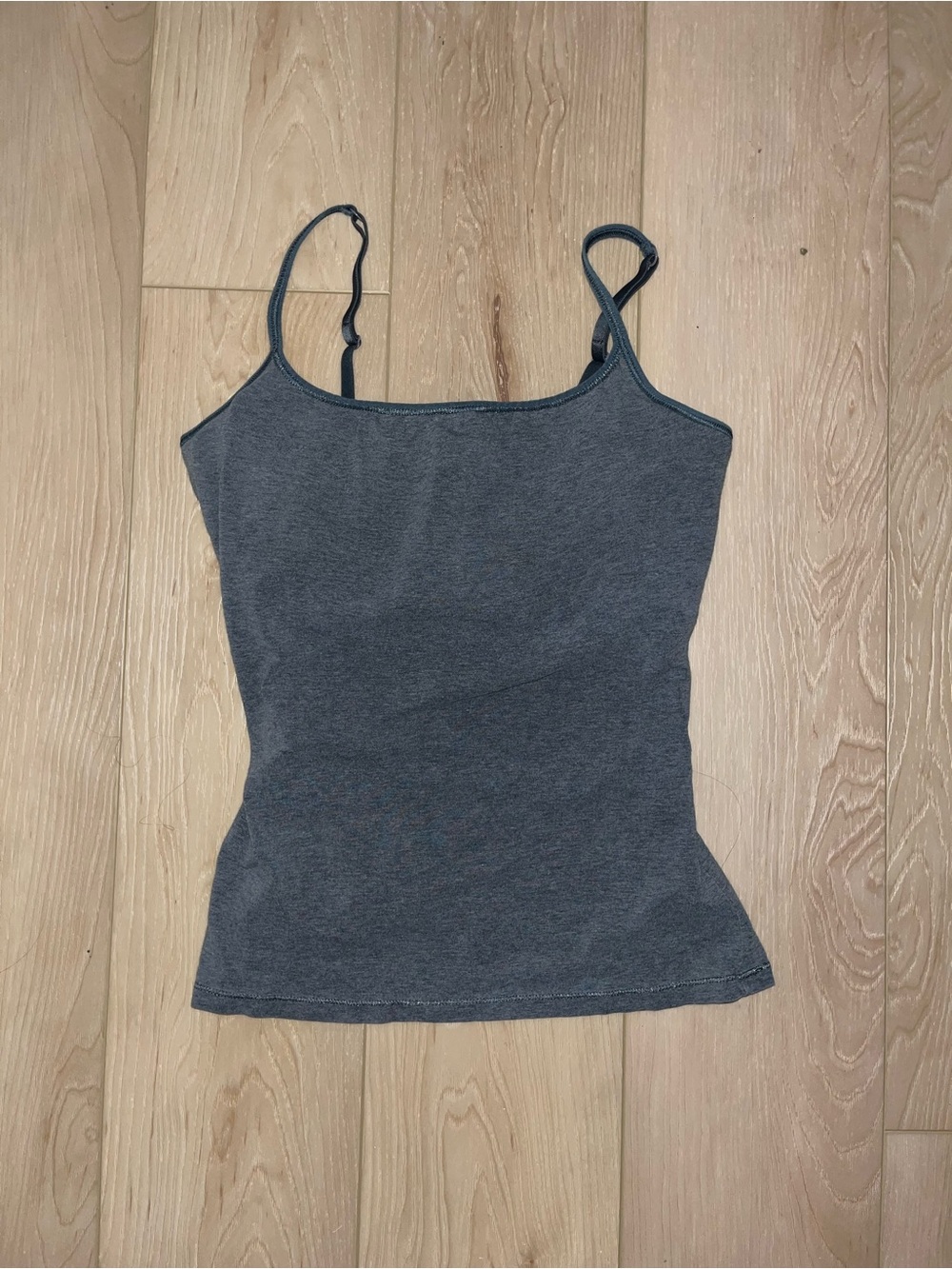 Victoria’s Secret Charcoal Gray Spaghetti Strap Tank Top